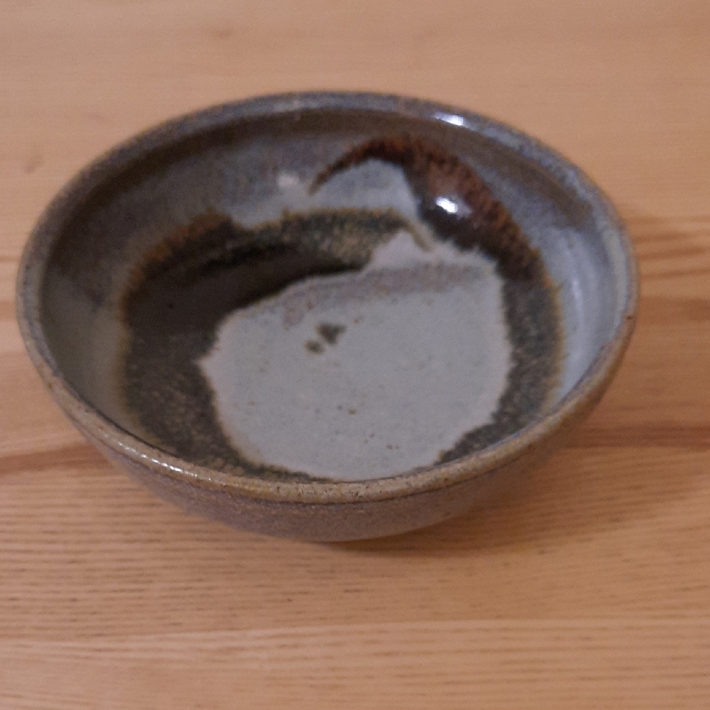Handmade Artisan Pottery Glazed Bowl Trinket Dish